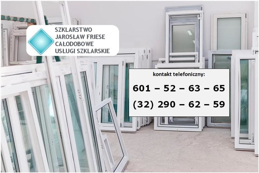 Oferujemy szkła różnej grubości, Jarosław Friese Zakład Szklarski, Sosnowiec